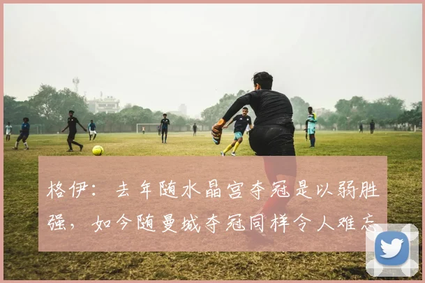格伊：去年随水晶宫夺冠是以弱胜强，如今随曼城夺冠同样令人难忘